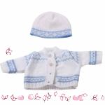 Götz - Knitted ensemble Norway, blue size S